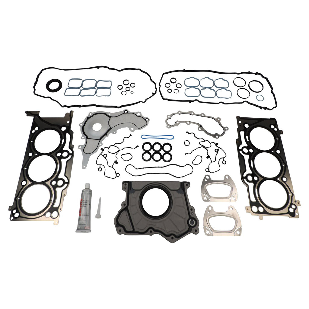 Complete Engine Gasket Set for 2012-2018 Jeep JK Wrangler w/ 3.6L Engine Crown Automotive