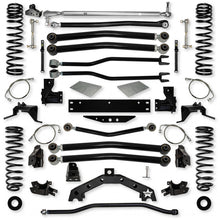 Load image into Gallery viewer, 4.5 Inch Adventure X2 Long-Arm Suspension System For Jeep Wrangler JK With No Shocks Rock Krawler