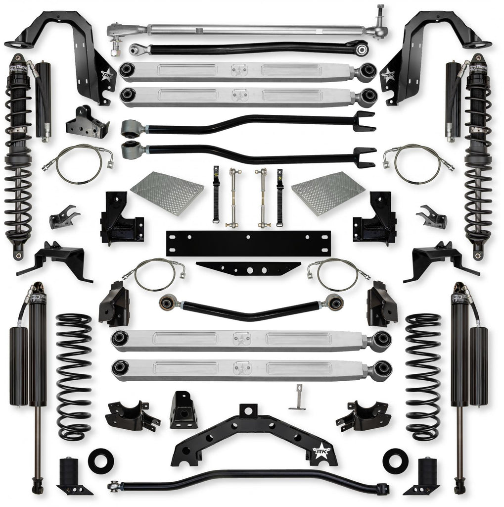 4.5 Inch Adventure X2 Pro Elite Long-Arm Suspension System For Jeep Wrangler JK Comp Stage 1 Rock Krawler