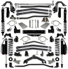 Load image into Gallery viewer, 4.5 Inch X-Factor X2 Rear 6 Inch Stretch Coilover Long-Arm Suspension System for Jeep Wrangler JK Comp Stage 2 Rock Krawler