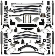 Load image into Gallery viewer, 4.5 Inch X-Factor X2 Rear 6 Inch Stretch Long-Arm Suspension System for Jeep Wrangler JK With IFP Shocks Rock Krawler