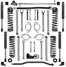 Load image into Gallery viewer, 4.5 Inch X-Factor PRO Mid-Arm Suspension System for Jeep Wrangler JK With IFP Shocks Rock Krawler