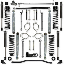 Load image into Gallery viewer, 4.5 Inch X-Factor Pro Elite Mid-Arm Suspension System for Jeep Wrangler JKU With IFP Shocks Rock Krawler