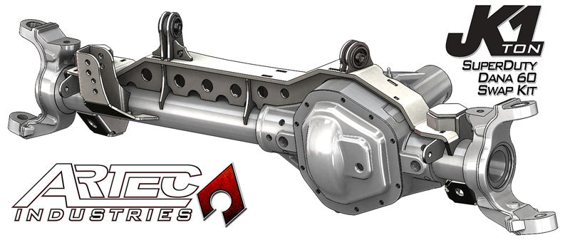 JK 1 Ton Superduty 99-04 Front Dana 60 Swap Kit W/Daystar Bushings Artec Industries