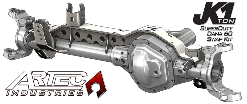 JK 1 Ton Superduty 99-04 Front Dana 60 Swap Kit W/Daystar Bushings Artec Industries