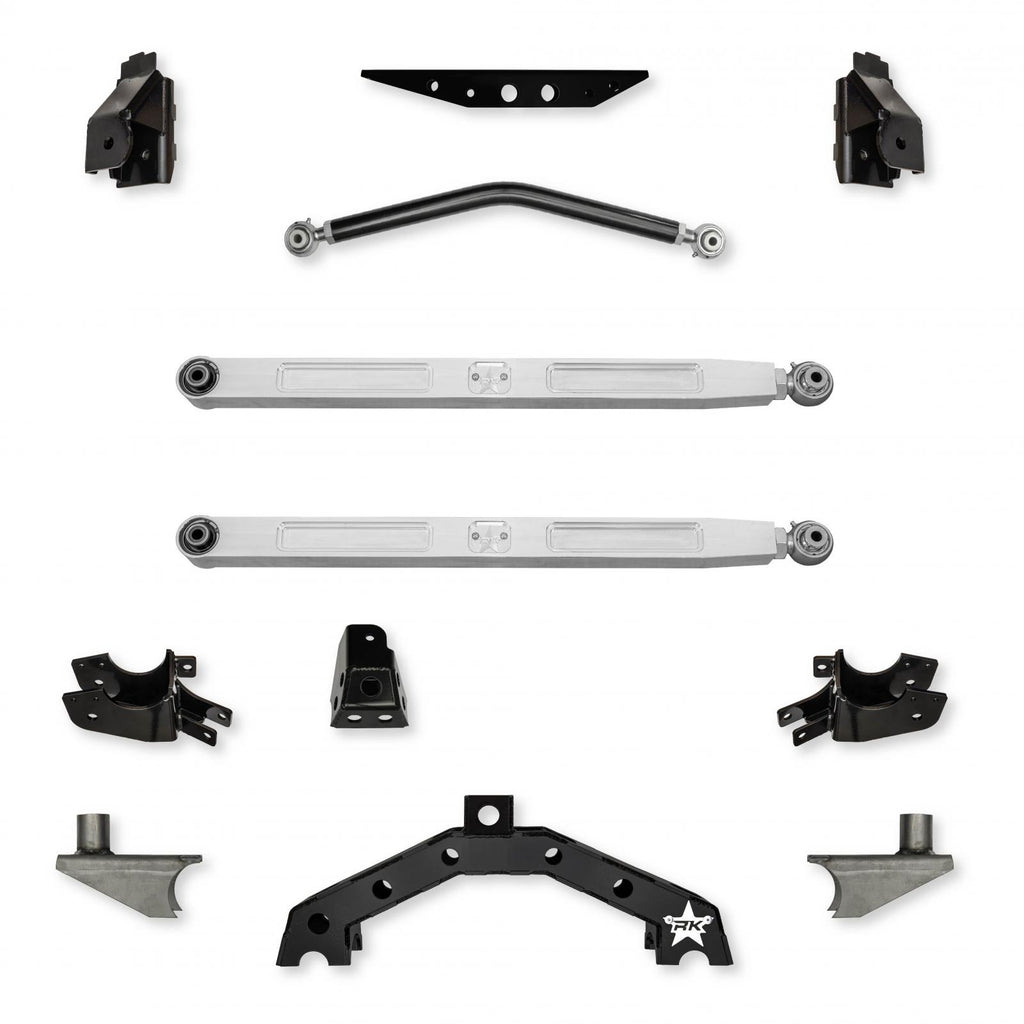 X-Factor X2 Pro Elite Rear Long-Arm w/ 6 Inch Rear Stretch Upgrade For Jeep Wrangler JK/JKU Rock Krawler
