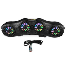 Load image into Gallery viewer, Jeep JL/JLU/JT 2024–Up Overhead Sound Bar – Loaded with 4 x 8” NXL-IQ8 Marine Speakers