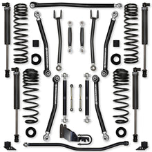 Load image into Gallery viewer, 2.5 Inch X-Factor No Limits Mid-Arm Suspension System for Jeep Wrangler JL Gas Models With IFP Shocks Rock Krawler