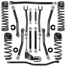 Load image into Gallery viewer, 2.5 Inch X-Factor No Limits Mid-Arm Suspension System for Jeep Wrangler JLU 4XE Models With No Shocks Rock Krawler