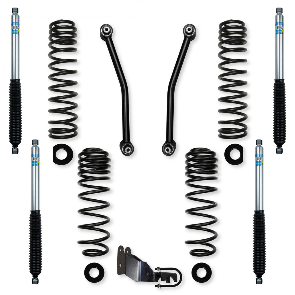 2.5 Inch Starter Suspension System for Jeep Wrangler JLU 4XE Models With Bilstein 5100 Shocks Rock Krawler