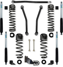 Load image into Gallery viewer, 3.5 Inch Adventure Mid-Arm Suspension System for Jeep Wrangler JLU Gas Models With Bilstein Shocks Rock Krawler