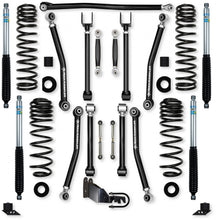 Load image into Gallery viewer, 3.5 Inch Adventure X No Limits Mid-Arm Suspension System for Jeep Wrangler JLU Gas Models With Bilstein Shocks Rock Krawler
