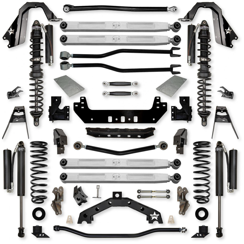 3.5 Inch Adventure X2 Pro Elite Coilover No Limits Long-Arm Suspension System for Jeep Wrangler JL Gas Models Comp Stage 1 Rock Krawler