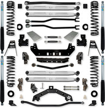 Load image into Gallery viewer, 3.5 Inch Adventure X2 Pro Elite No Limits Long-Arm Suspension System for Jeep Wrangler JLU Gas Models With Bilstein Shocks Rock Krawler