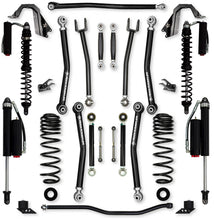 Load image into Gallery viewer, 3.5 Inch X-Factor Coilover No Limits Mid-Arm Suspension System for Jeep Wrangler JLU 392 Models Comp System Stage 2 Rock Krawler