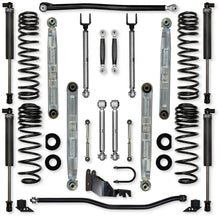 Load image into Gallery viewer, 3.5 Inch X-Factor Pro Elite No Limits Mid-Arm Suspension System for Jeep Wrangler JLU 4XE Models With RRD Shocks Rock Krawler