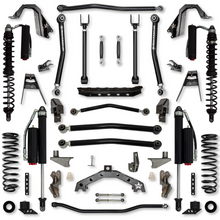 Load image into Gallery viewer, 3.5 Inch T-Rex Coilover w/ 6 Inch Rear Stretch No Limits Hybrid System For Jeep Wrangler JL Comp Stage 2 Rock Krawler