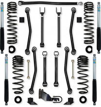 Load image into Gallery viewer, 3.5 Inch Ultimate Adventure Mid-Arm Suspension System for Jeep Wrangler JL Gas Models With Bilstein Shocks Rock Krawler