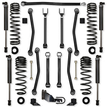 Load image into Gallery viewer, 3.5 Inch Ultimate Adventure Mid-Arm Suspension System for Jeep Wrangler JLU Gas Models With IFP Shocks Rock Krawler