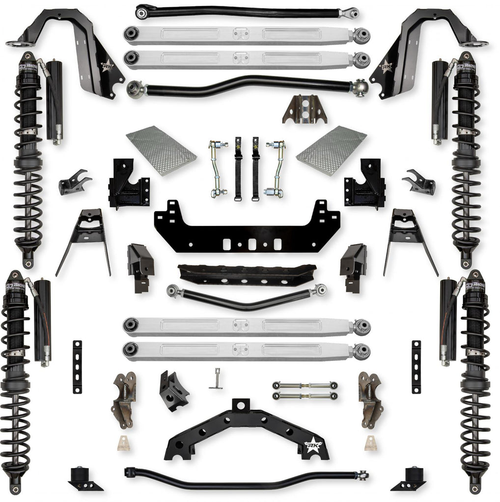 3.5 Inch X-Factor X2 Pro Elite Coilover Long-Arm Suspension System for Jeep Wrangler JLU Diesel Models Trail Runner System Stage 1 Rock Krawler