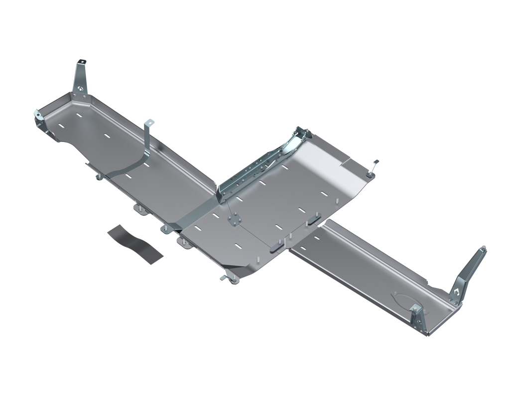 JLU Full Bellypan With Oil Door - 4 Door 2.0L Aluminum 18-Present Artec Industries