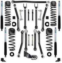 Load image into Gallery viewer, 4.5 Inch Adventure X Mid-Arm Suspension System for Jeep Wrangler JLU Diesel Models With Bilstein Shocks Rock Krawler