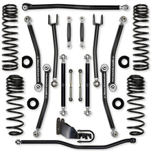 Load image into Gallery viewer, 4.5 Inch X-Factor No Limits Mid-Arm Suspension System for Jeep Wrangler JL Gas Models With No Shocks Rock Krawler