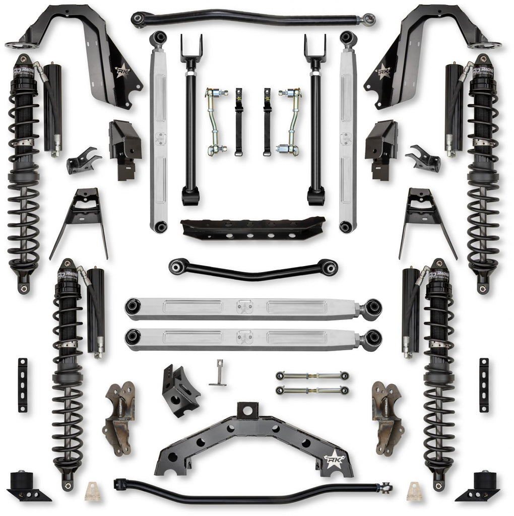 4.5 Inch T-REX Pro Elite Coilover Suspension System for Jeep Wrangler JL Gas Models Trail Runner System Stage 1 Rock Krawler