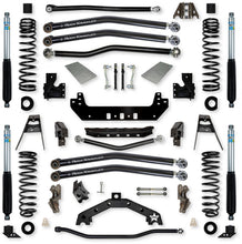 Load image into Gallery viewer, 4.5 Inch X-Factor X2 Long-Arm Suspension System for Jeep Wrangler JLU Gas Models With Bilstein Shocks Rock Krawler
