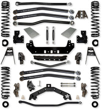 Load image into Gallery viewer, 4.5 Inch X-Factor X2 No Limits Long-Arm Suspension System for Jeep Wrangler JLU Diesel Models With No Shocks Rock Krawler
