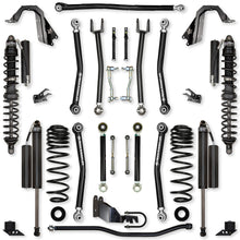 Load image into Gallery viewer, 4.5 Inch X-Factor Mid-Arm Suspension System for Jeep Wrangler JLU 4XE Models Rock Krawler