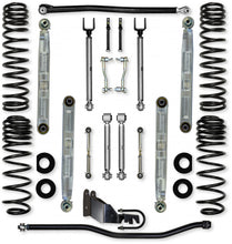 Load image into Gallery viewer, 4.5 Inch X-Factor Pro Elite Mid-Arm Suspension System for Jeep Wrangler JLU 4XE Models Rock Krawler