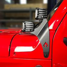 Load image into Gallery viewer, JL A-Pillar Dual Led Cube Light Mount Artec Industries