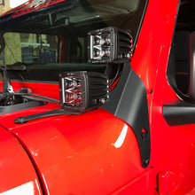 Load image into Gallery viewer, JL A-Pillar Dual LED Cube Light Mount - JL 392 / JT Mojave Artec Industries