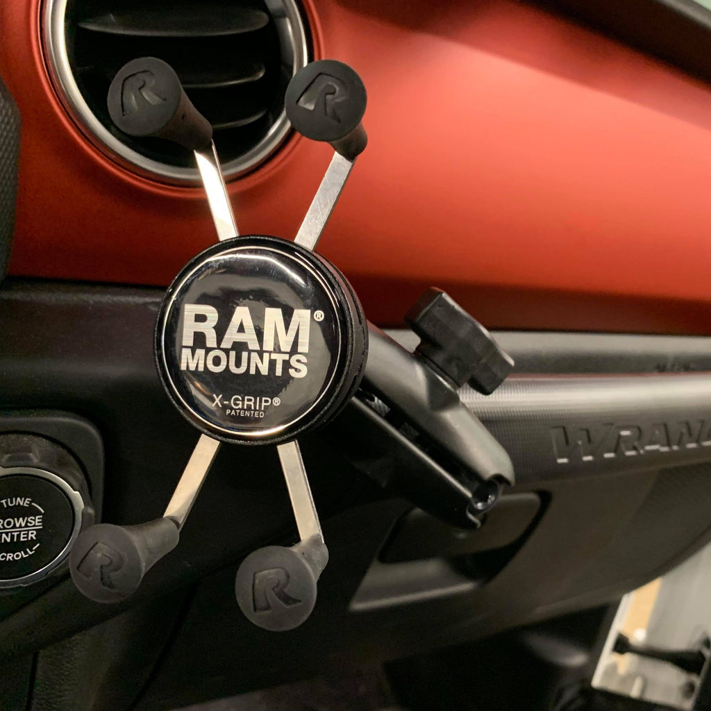 2020 - 2023 Jeep Wrangler Gladiator  Grab Bar Ball Mount