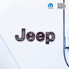 Load image into Gallery viewer, Jeep Emblem Overlay Decals – Camo Print | Fits Wrangler JL, JK, TJ &amp; YJ