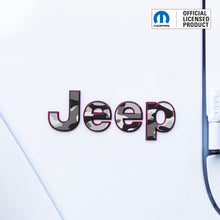 Load image into Gallery viewer, Jeep Emblem Overlay Decals – Camo Print | Fits Wrangler JL, JK, TJ &amp; YJ