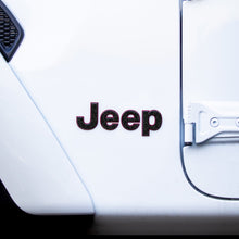 Load image into Gallery viewer, Jeep Emblem Overlay Decals – Animal Print Designs | Fits Wrangler JL, JK, TJ &amp; YJ