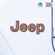 Load image into Gallery viewer, Jeep Emblem Overlay Decals – Animal Print Designs | Fits Wrangler JL, JK, TJ &amp; YJ