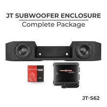 Load image into Gallery viewer, Complete Under Seat Subwoofer Enclosure Package for JT Gladiator Jeeps