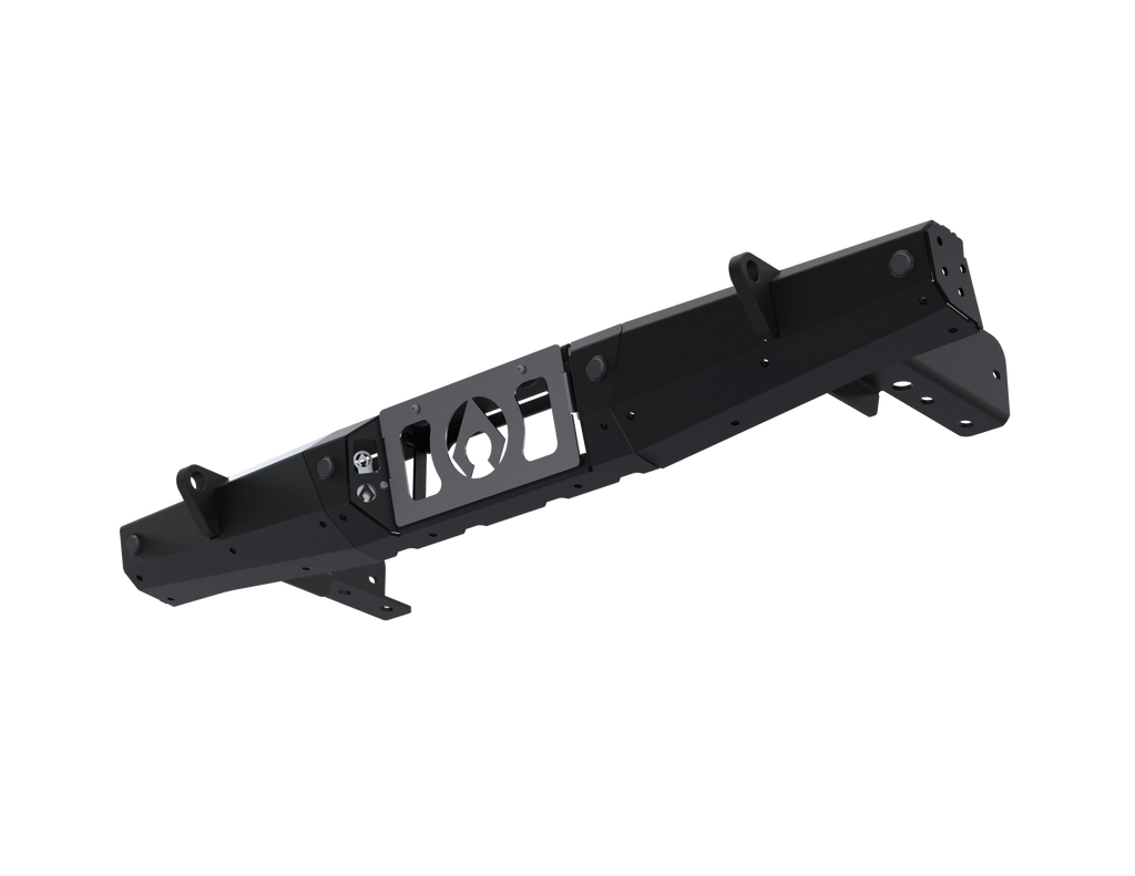 07-Up Jeep Wranger/Gladiator High Clearance Rear Bumper Center Section Raw Steel