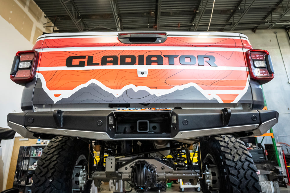 High Clearance Rear Bumper Modular 2 Inch Receiver Artec Industries