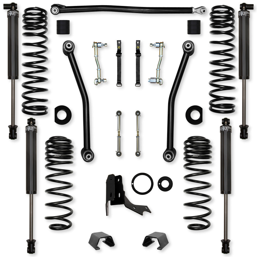 2.0 Inch Adventure Mid-Arm Suspension System for Jeep Gladiator JT Diesel Models With IFP Shocks Rock Krawler