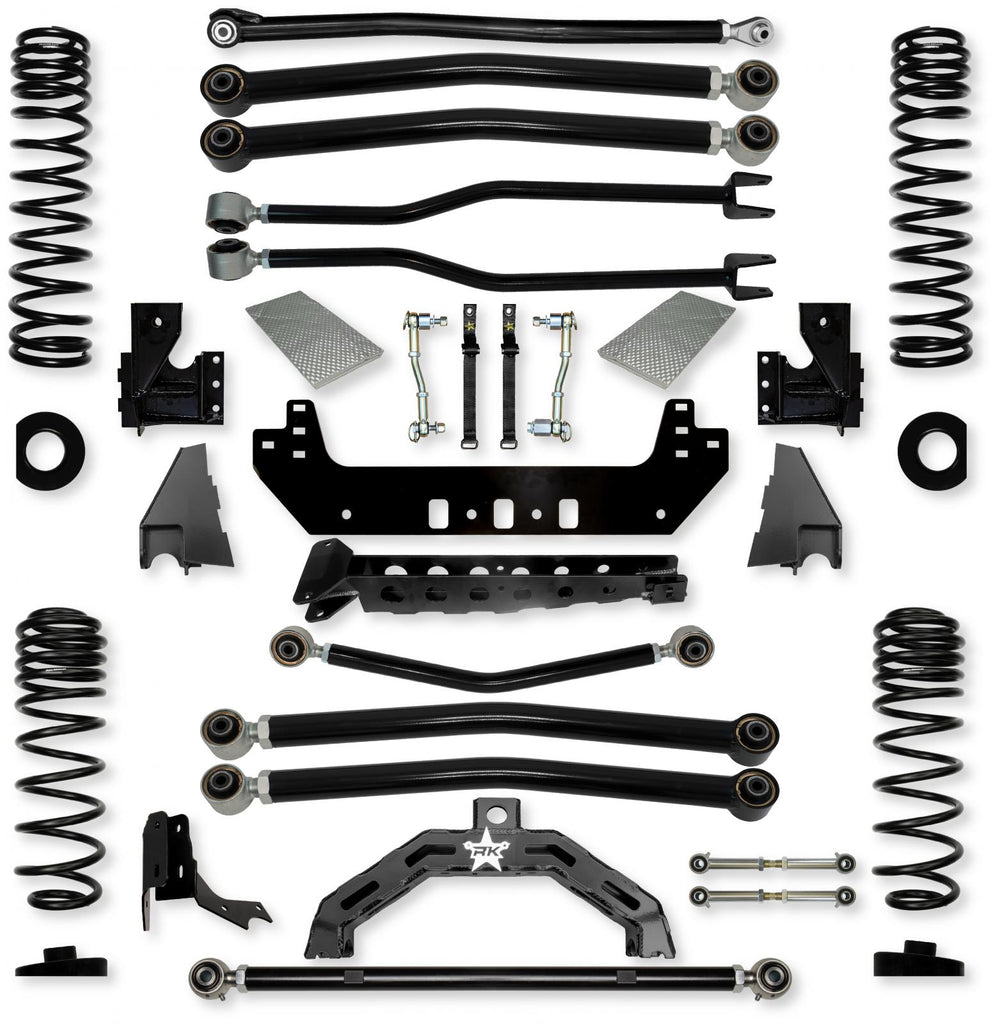 Jeep Gladiator JT 3.0 Inch Adventure X2 Diesel Long-Arm System Switch to the Catalog V3 product management experience With No Shocks Rock Krawler