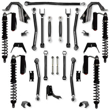 Load image into Gallery viewer, 3.0 Inch Adventure X Coilover No Limits Mid-Arm Suspension System for Jeep Gladiator JT Diesel Models Trail Runner System Stage 2 Rock Krawler