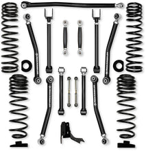 Load image into Gallery viewer, 3.0 Inch Adventure X No Limits Mid-Arm Suspension System for Jeep Gladiator JT Rubicon Gas Models With No Shocks Rock Krawler