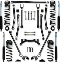 Load image into Gallery viewer, 3.0 Inch Adventure X Pro Mid-Arm System for Jeep Gladiator JT Gas Models With Bilstein Shocks Rock Krawler