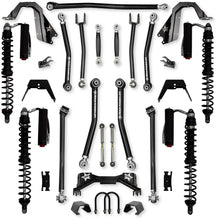 Load image into Gallery viewer, 3.0 Inch Pro X Coilover No Limits Mid-Arm System for Jeep Gladiator JT Gas Models Trail Runner System Stage 2 Rock Krawler