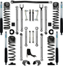 Load image into Gallery viewer, 3.0 Inch X-Factor PRO Mid-Arm Suspension System for Jeep Gladiator JT Diesel Models With Bilstein Shocks Rock Krawler