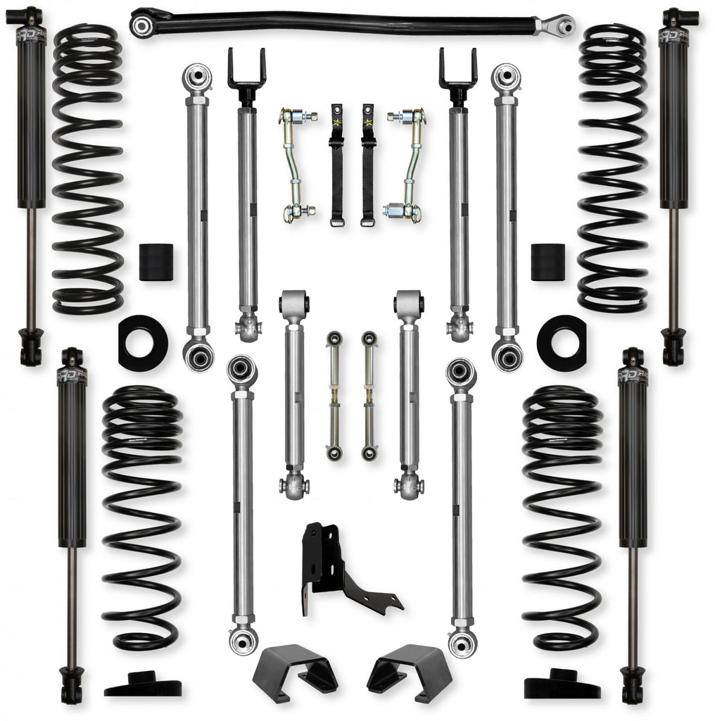 3.0 Inch X-Factor PRO Mid-Arm Suspension System for Jeep Gladiator JT Gas Models With IFP Shocks Rock Krawler